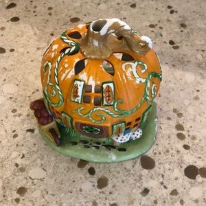 PartyLite Small Pumpkin Tea Light